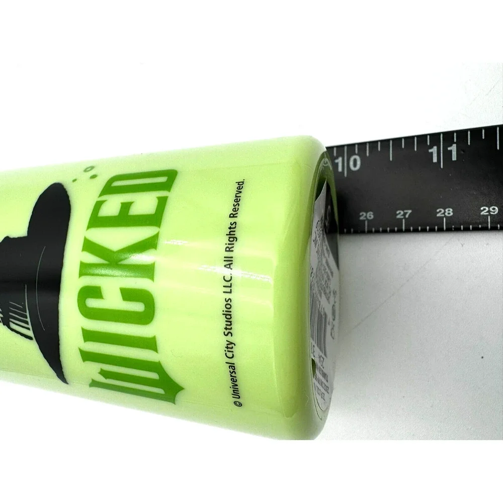 ZAK! Target Bullseye 23 oz‎ Wicked Movie Tumbler Straw Elphaba Positively Green